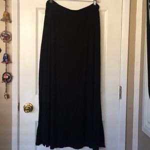 Black Maxi Skirt